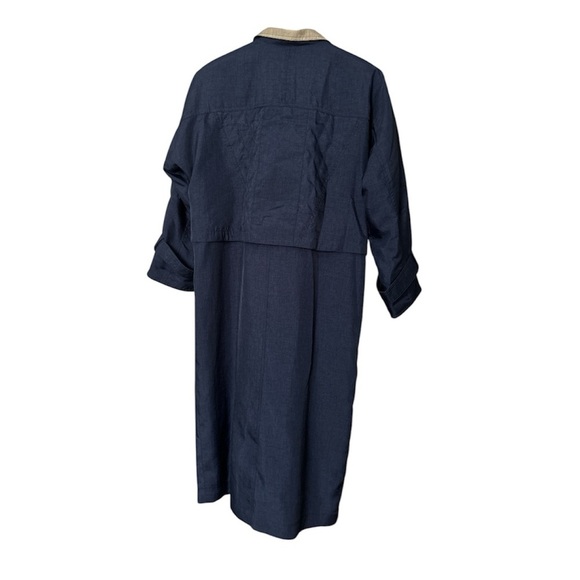 Vintage Via Veneto Trench/Rain Coat, Size 7/8 - Picture 3 of 11